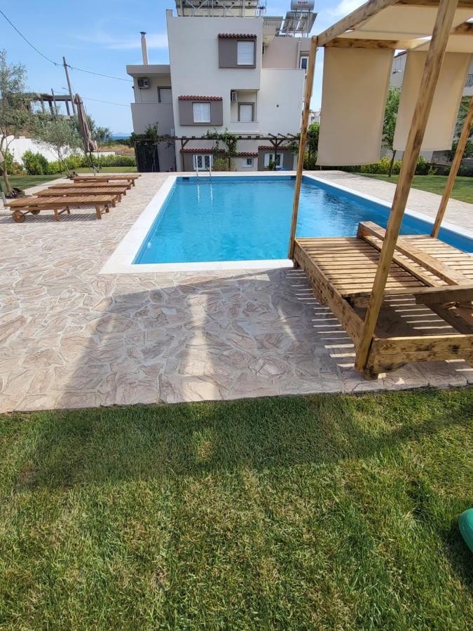 Beach House With Garden Anavyssos Exterior foto